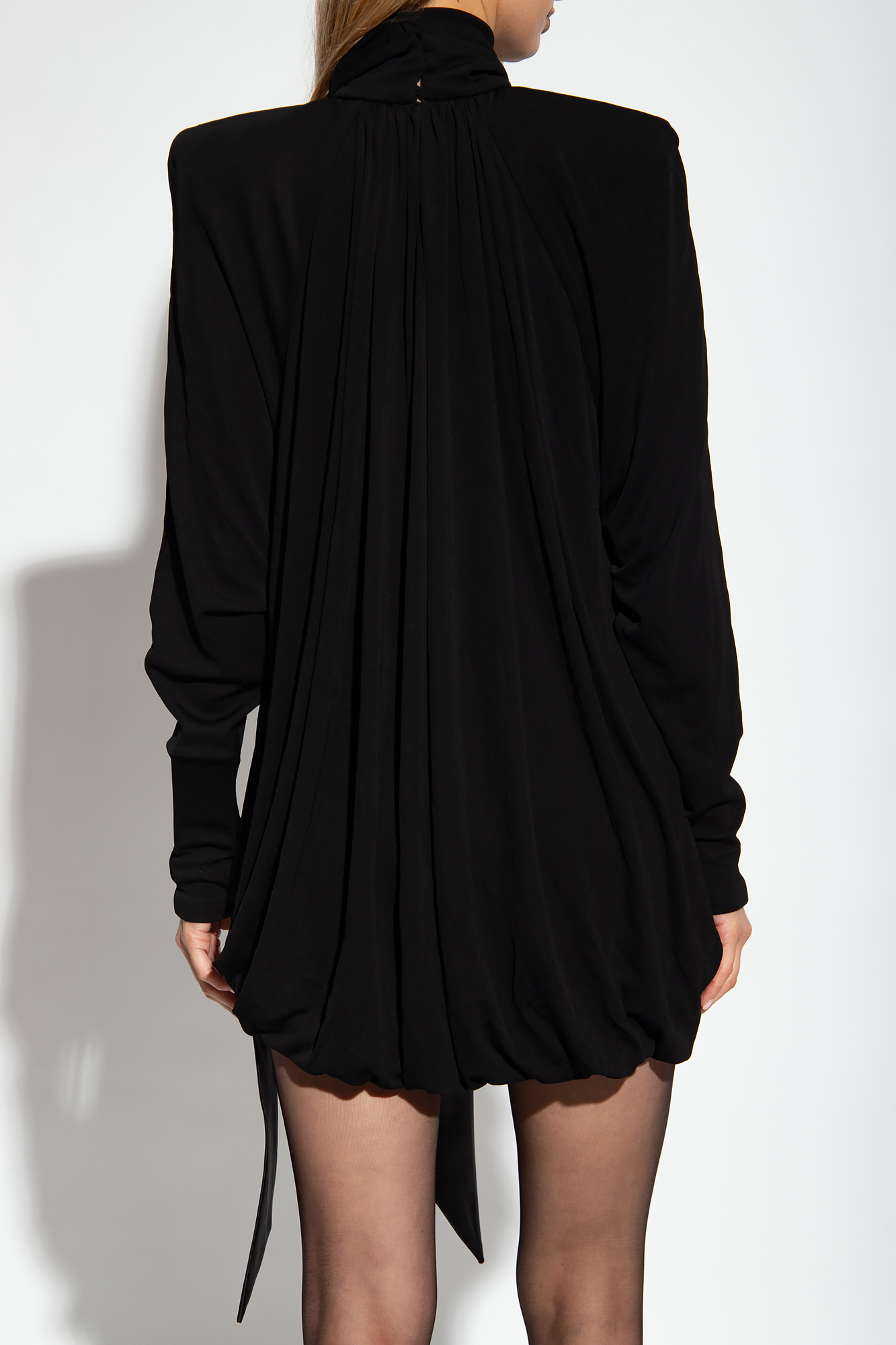 Black Mini dress Saint Laurent - SchaferandweinerShops